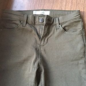 Top shop Leigh moto size 26 skinny pants